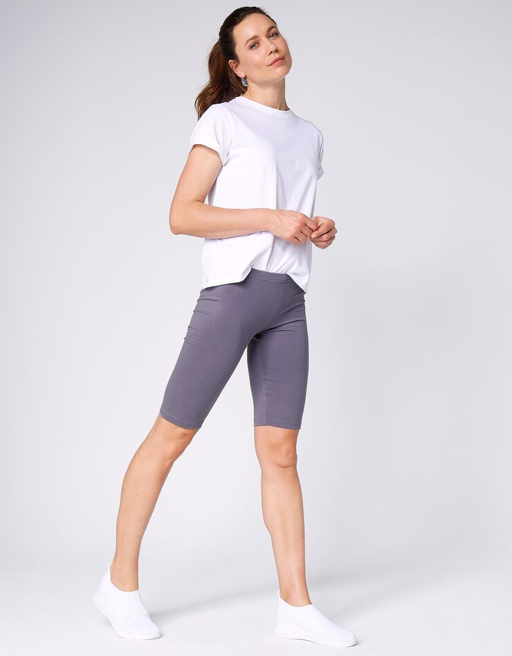 Cycliste maille coton bio(1), éco-responsable (anthracite) Cycliste maille coton bio(1), éco-responsable (anthracite)
