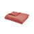 Plaid polaire toucher peluche (terracotta)