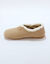 Chaussons avec col, intérieur imprimé léopard (beige)