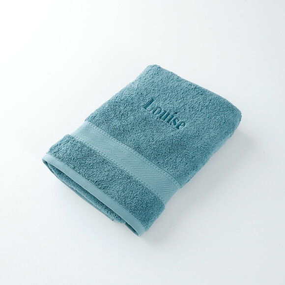 Collection serviettes de bain 540 g/m2 personnalisables confort moelleux (cèdre)