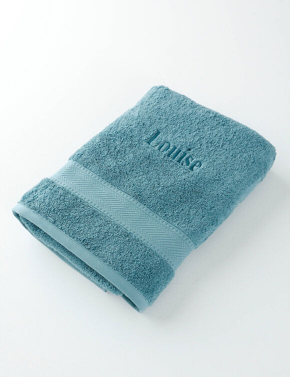 Collection serviettes de bain 540 g/m2 personnalisables confort moelleux (cèdre)