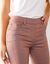 Pantalon stretch coutures affinantes (taupe)