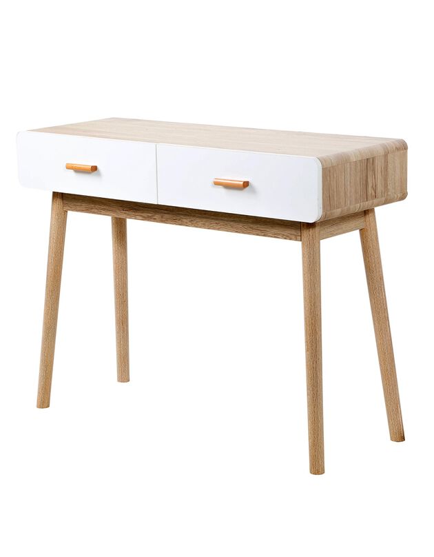 Console YOLTY - 2 tiroirs (naturel)