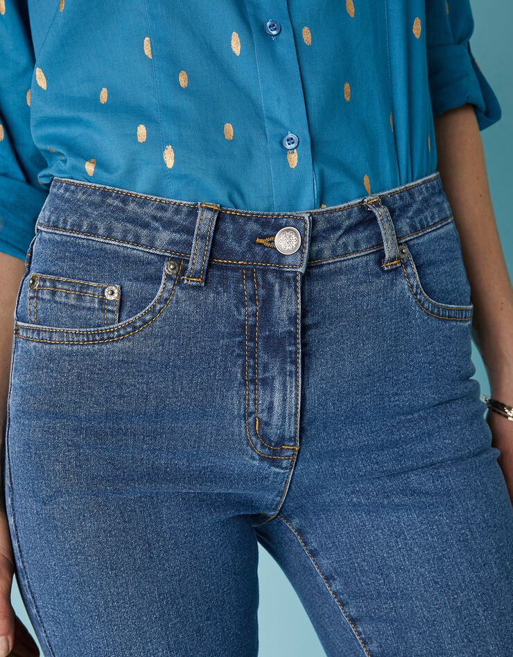 Jean coupe droite stretch - grande stature (stone) Jean coupe droite stretch - grande stature (stone)