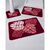 Tapis de bain motif jungle (prune)