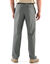 Pantalon toile ceinture élastiquée (gris)