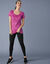Legging uni en coton biologique(**) (noir)
