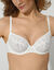 Soutien-gorge forme emboîtante dentelle florale Ace easy feel de Chantelle® - avec armatures (blanc)