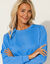 Sweat molleton uni (bleu)