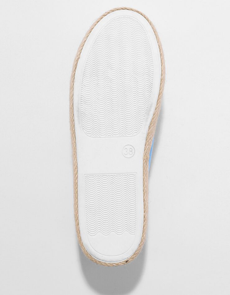 Tennis compensées semelle corde (denim) Tennis compensées semelle corde (denim)