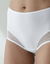 Culotte microfibre taille haute – lot de 2 (blanc)
