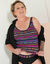 Tankini post-opératoire imprimé Brésilien (brésilien)