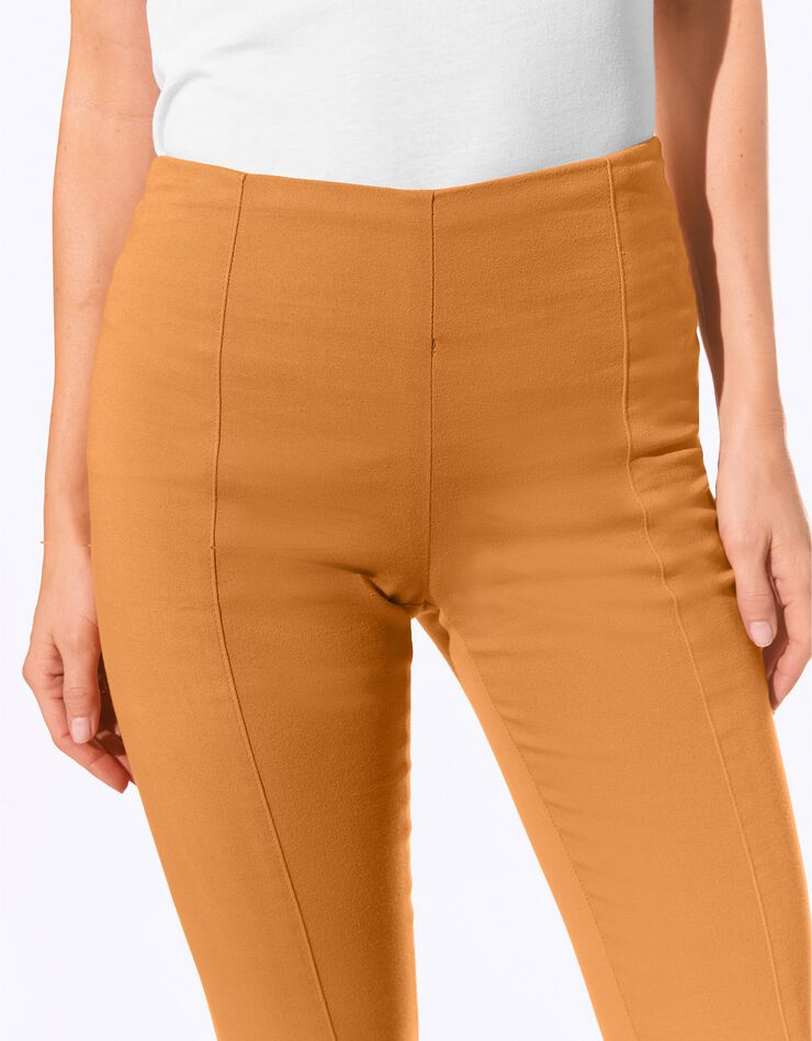 Jegging coupe 7/8ème fuselée ultra strech (mangue) Jegging coupe 7/8ème fuselée ultra strech (mangue)