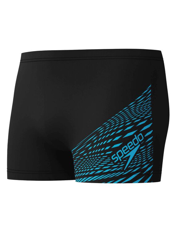 Boxer de bain Medley Logo Aquashort Speedo® (noir / turquoise)