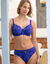 Soutien-gorge forme embo&icirc;tante dentelle unie Arum - avec armatures (bleu)
