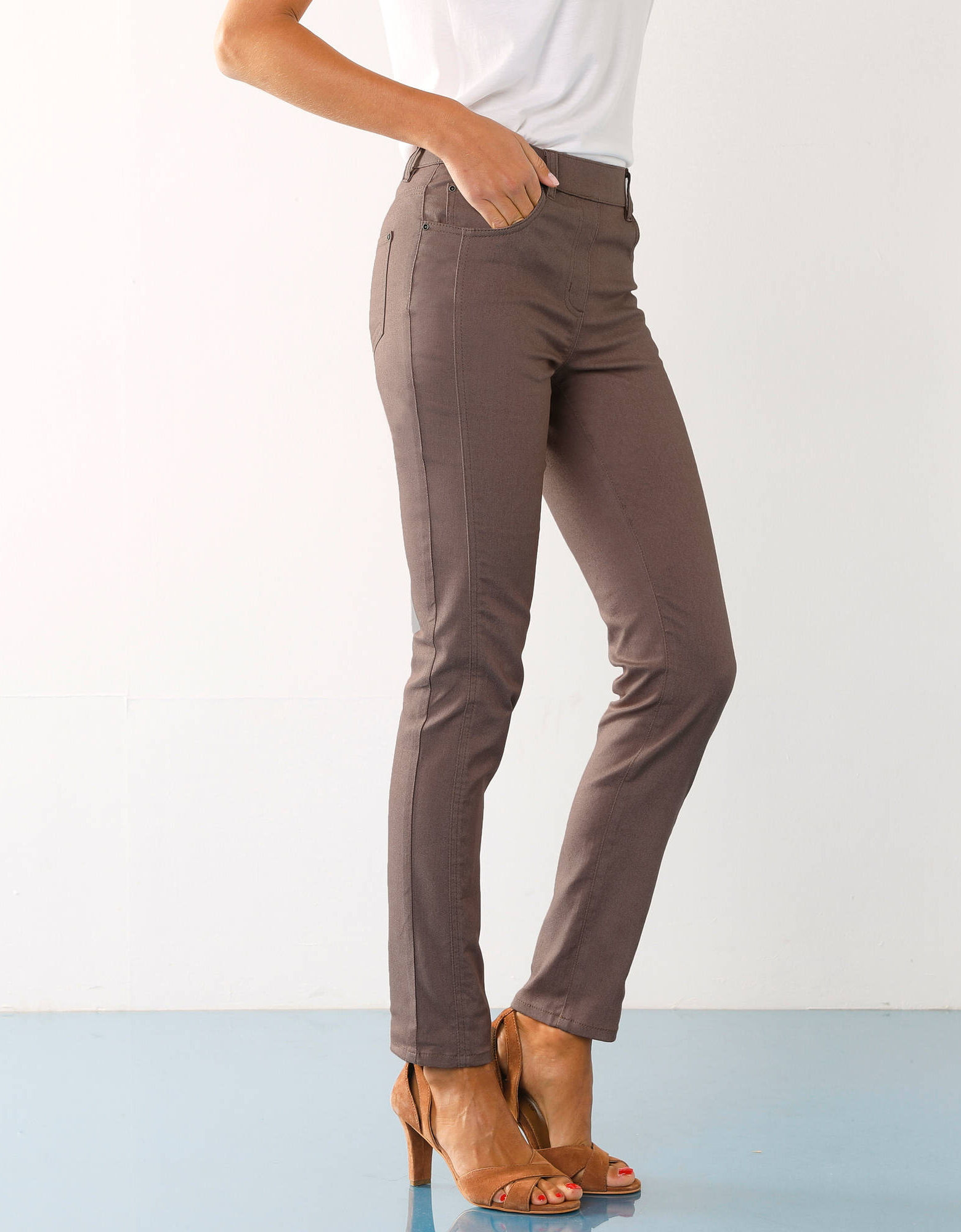Pantalon battle retroussable, kaki