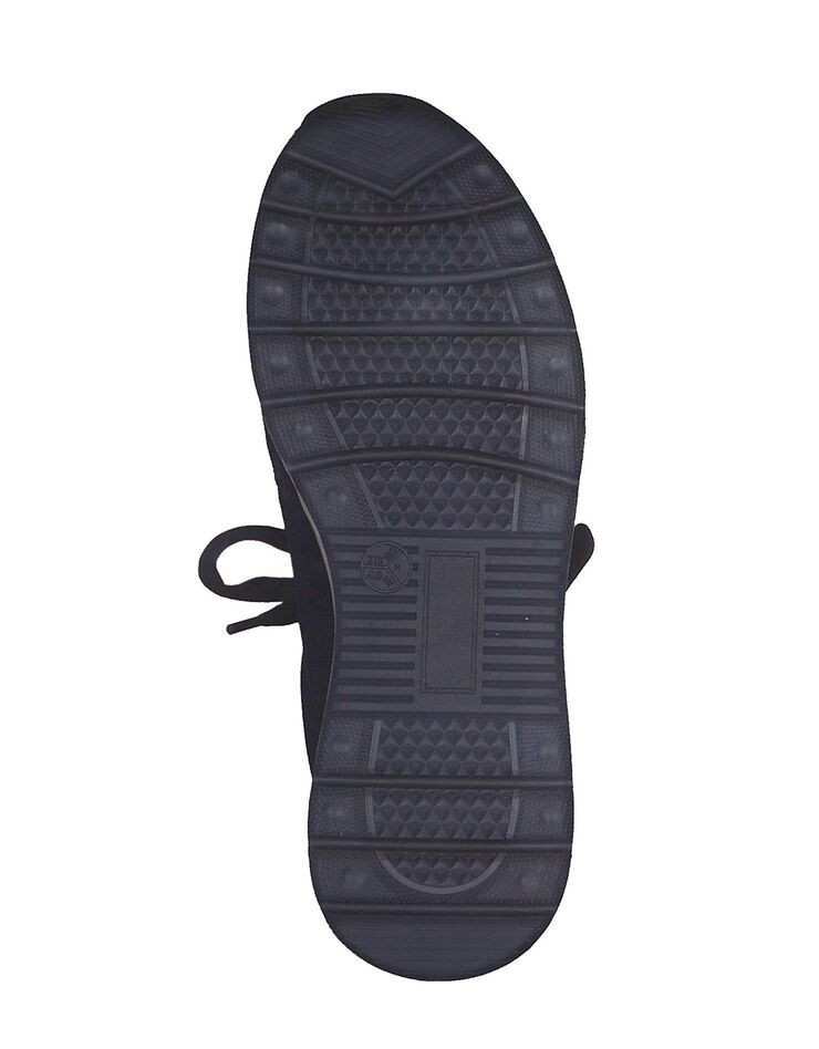 Baskets sneakers à lacets - largeur confort (marine)