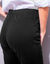 Pantalon sculptant, ceinture ventre plat (noir)