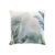Coussin imprimé végétal  (vert)
