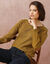 Pull col bateau, maille moelleuse (vert olive)