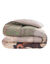 Couette microfibre impression photo chevaux 400g/m2 (beige / marron)