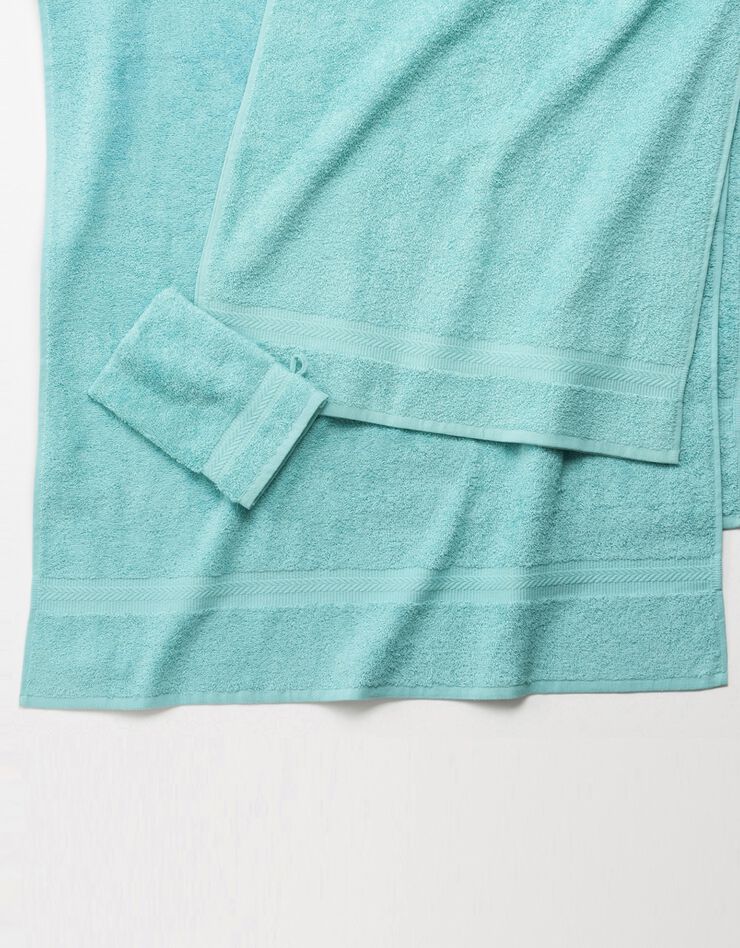 Eponge unie 420 g/m2 confort moelleux (vert d'eau)
