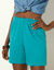 Short effet jupette - lot de 2 (blanc / turquoise)