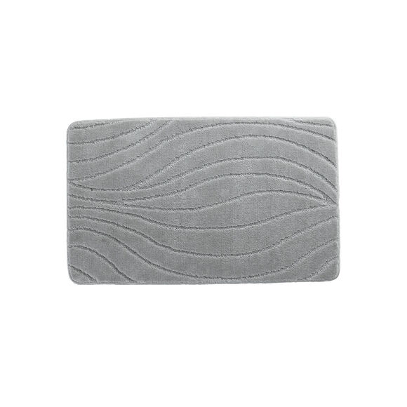 Tapis de bain rivière (gris)