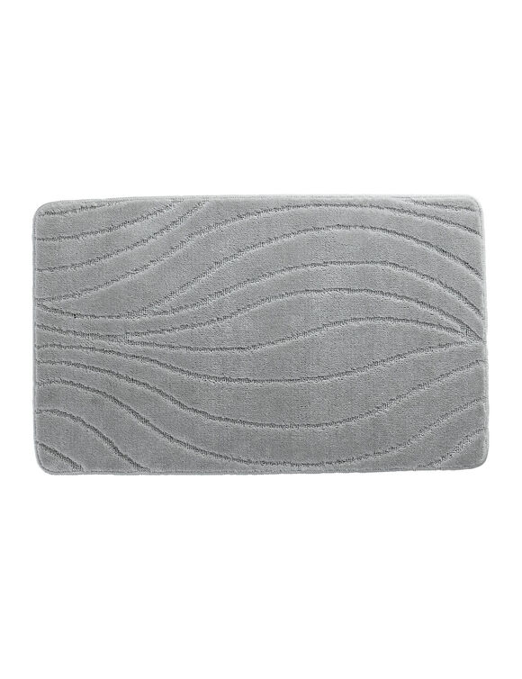 Tapis de bain rivière (gris)