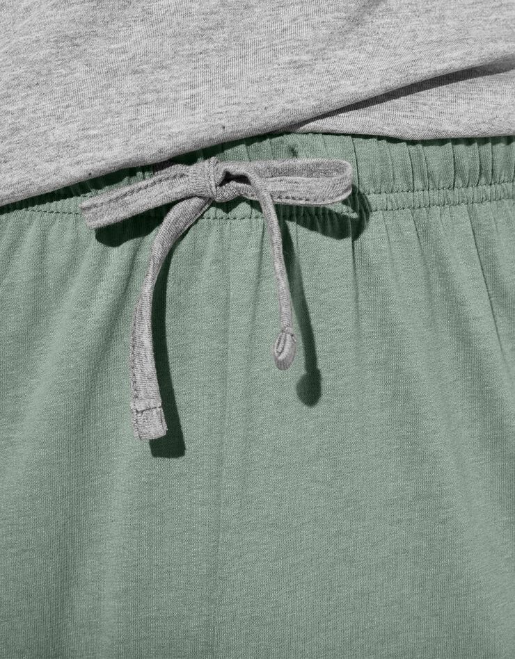 Pantalon pyjama uni vert (vert) Pantalon pyjama uni vert (vert)