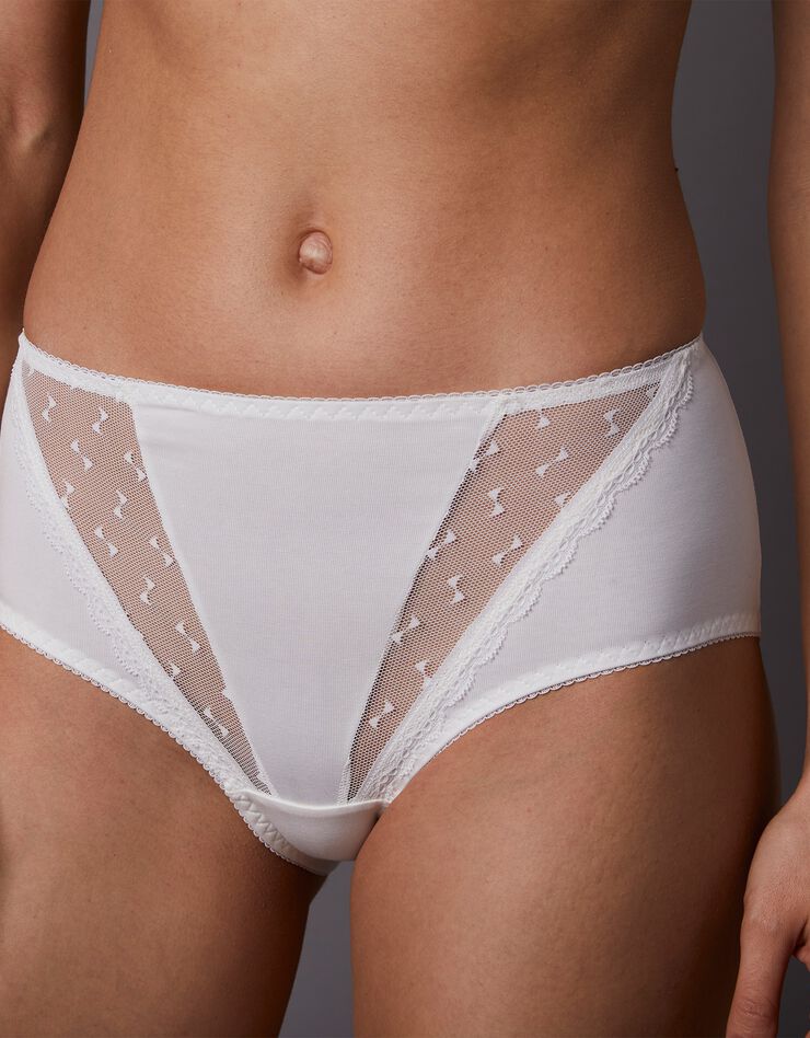 Culotte maxi coton uni Casma – lot de 2 (ivoire) Culotte maxi coton uni Casma – lot de 2 (ivoire)