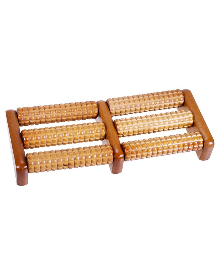 Rouleaux de massage bois pour pieds (marron) Rouleaux de massage bois pour pieds (marron)