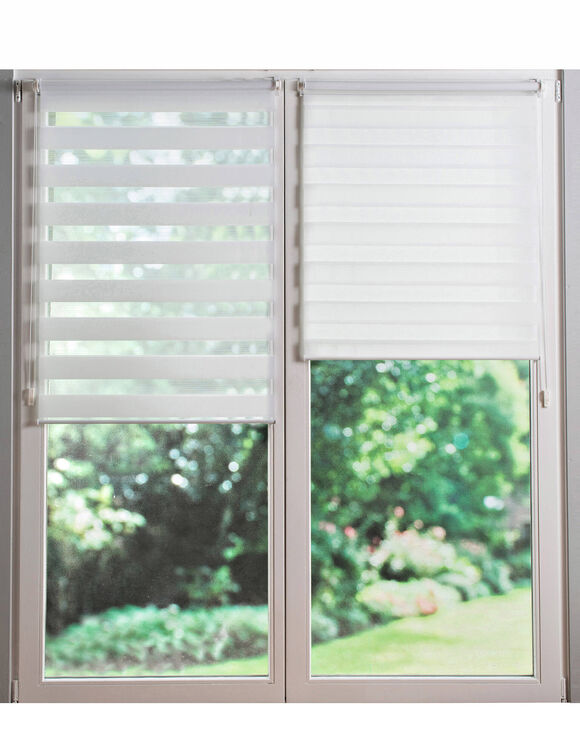 Store jour/nuit à clipser (blanc)