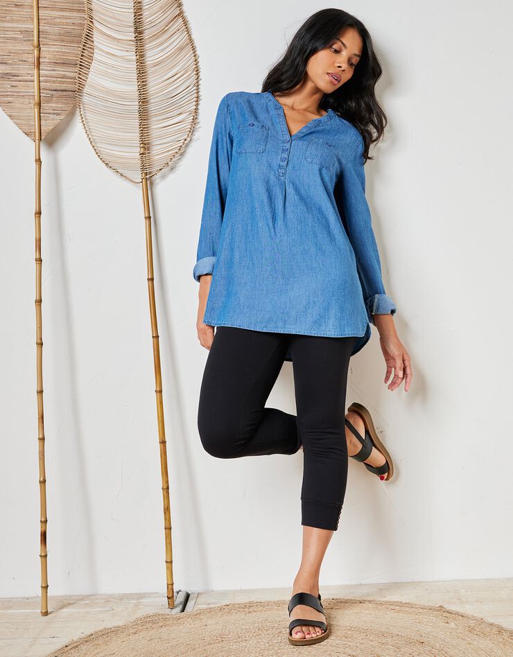 Tunique denim léger (stone) Tunique denim léger (stone)