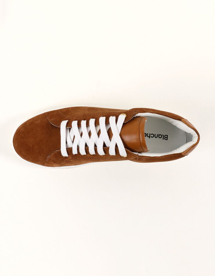Tennis en croûte de cuir - caramel (caramel) Tennis en croûte de cuir - caramel (caramel)