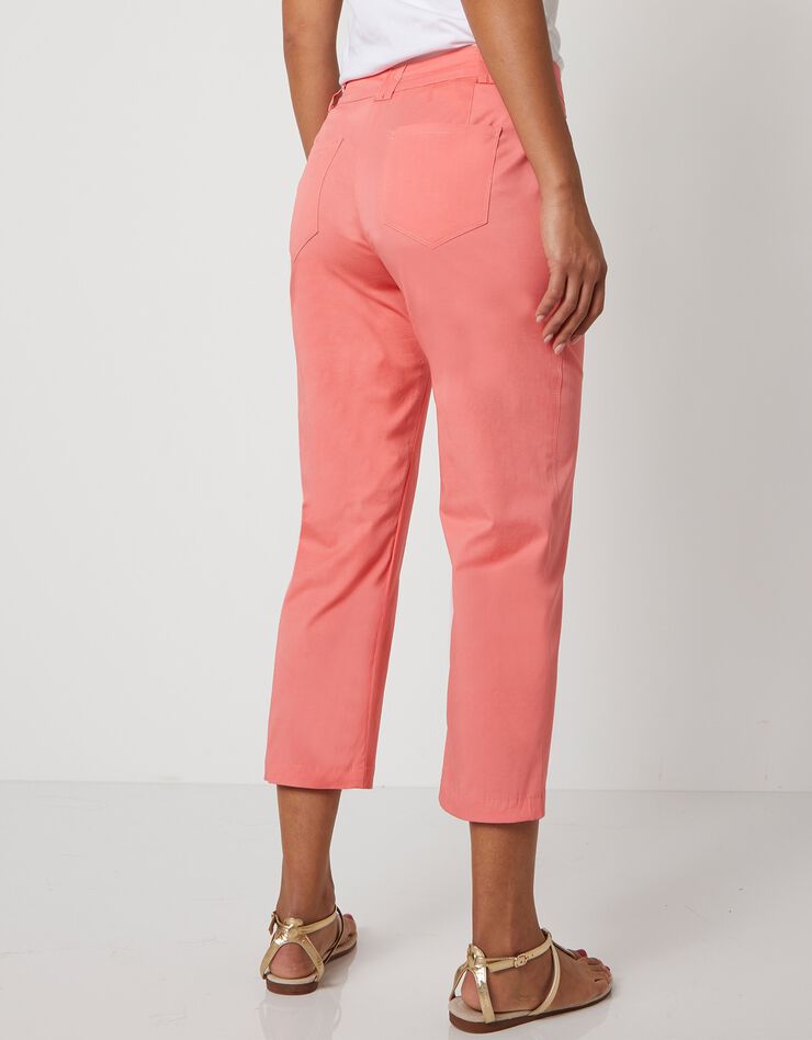 Pantacourt droit stretch (mandarine) Pantacourt droit stretch (mandarine)