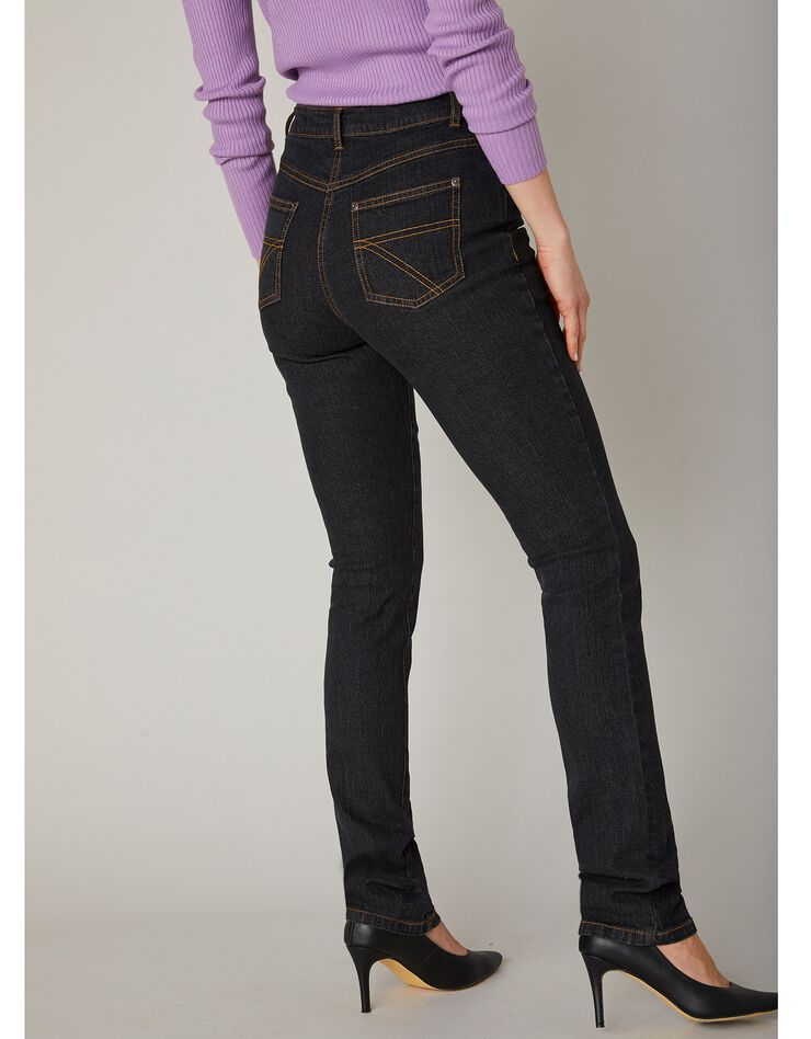 Jean coupe droite stretch - moyenne stature (black) Jean coupe droite stretch - moyenne stature (black)
