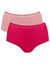 Culotte invisible taille haute Go Sense - lot de 2 (rose)