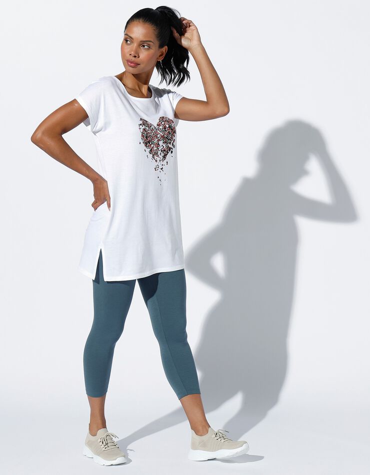 Legging court uni maille fluide ultra douce (bronze) Legging court uni maille fluide ultra douce (bronze)