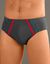 Slip taille confort - lot de 6 (bleu / gris)