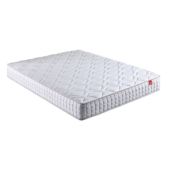 Matelas 560 ressorts ensachés Épéda confort ferme H22 cm (blanc)
