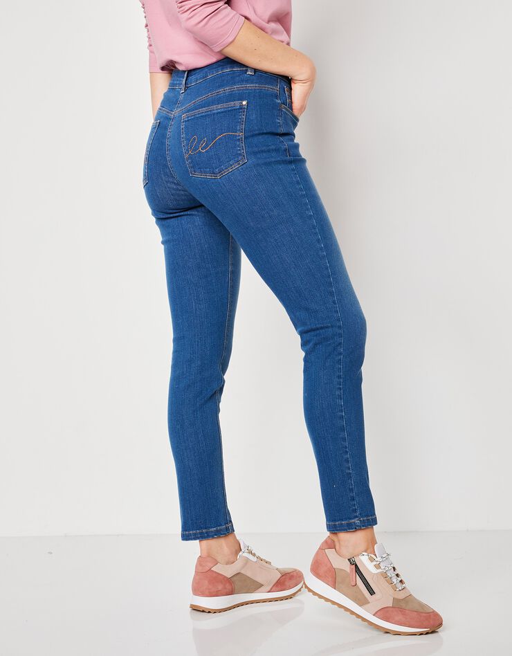 Jean stretch coupe 7/8ème fuselée (stone) Jean stretch coupe 7/8ème fuselée (stone)