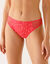 Culotte midi dentelle coton uni et imprimé pois Tropea - lot de 4 (rose)
