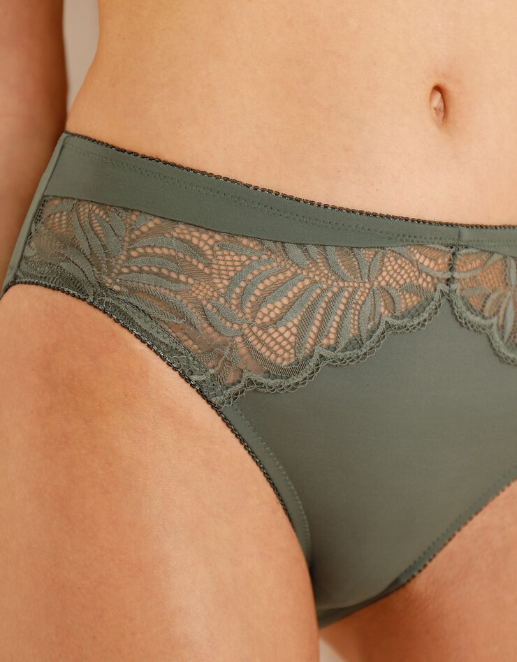 Culotte microfibre et dentelle Loro – lot de 2 (bronze) Culotte microfibre et dentelle Loro – lot de 2 (bronze)