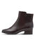 Boots cuir chocolat largeur confort (chocolat) Boots cuir chocolat largeur confort (chocolat)