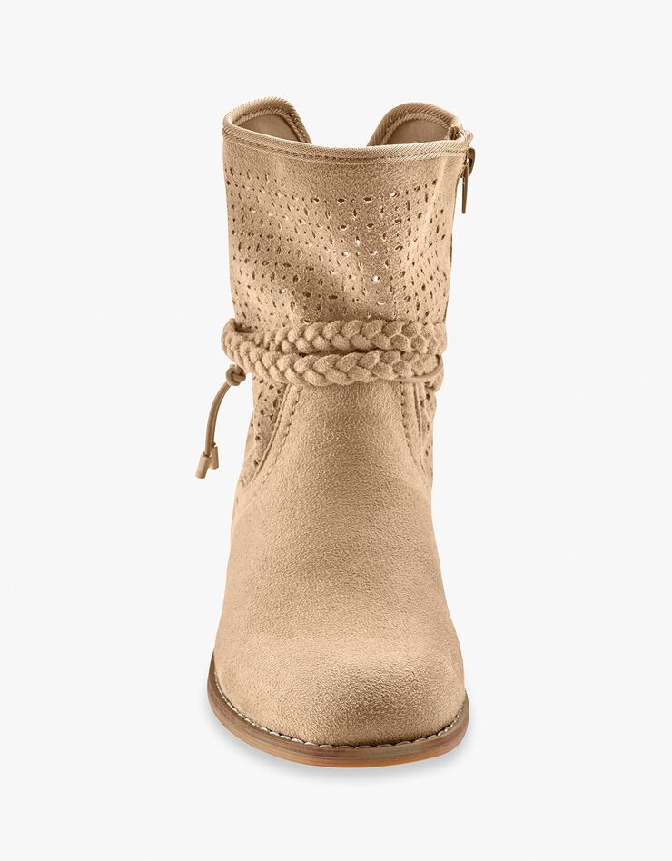 Boots plates perforées (beige) Boots plates perforées (beige)