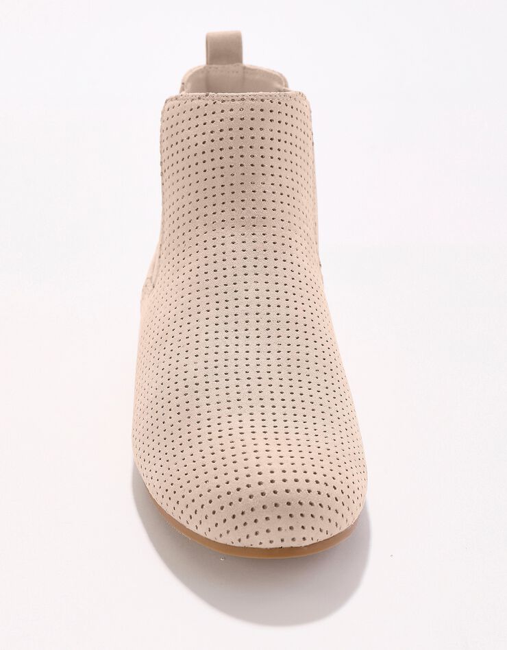 Boots perforées (beige) Boots perforées (beige)