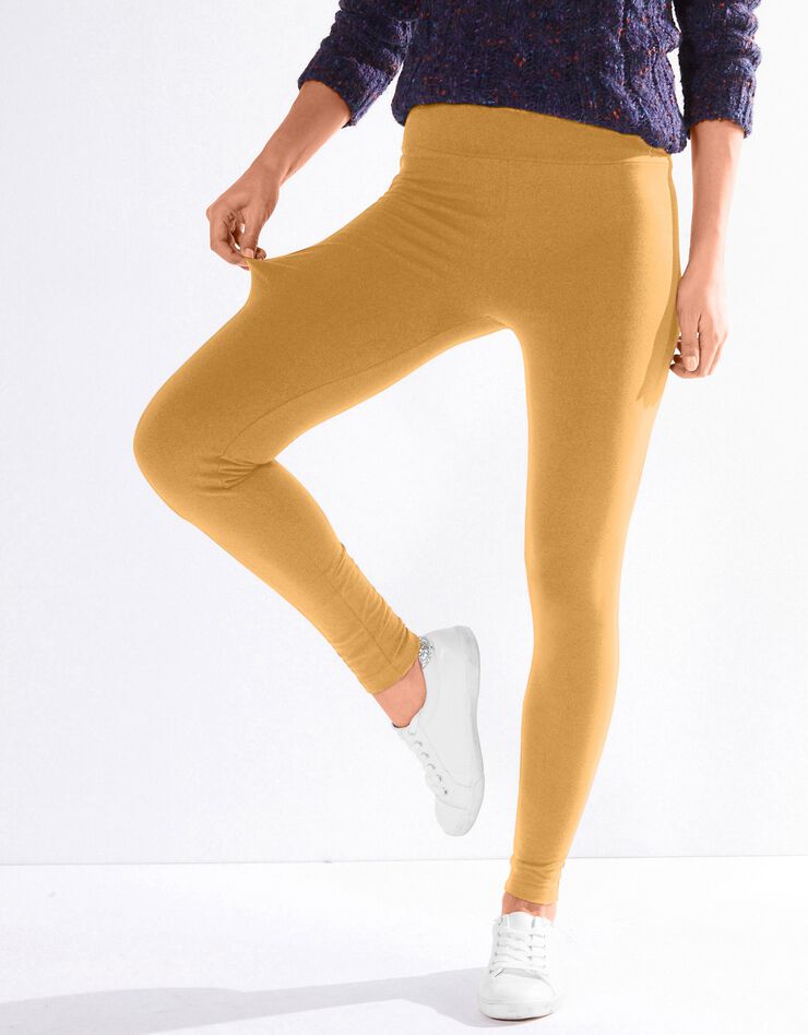 Legging taille haute spécial froid (safran) Legging taille haute spécial froid (safran)