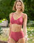 Soutien-gorge forme minimiseur en dentelle Orotelli - avec armatures (framboise)