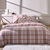 Linge de lit Scott flanelle tissé teint (beige)